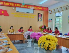 Trường MN Him Lam thực hiện nghiêm túc công tác VSATTP năm...